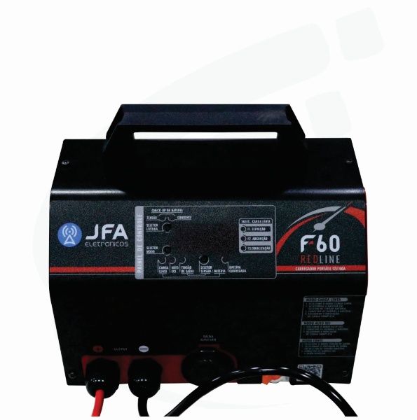 CARREGADOR DE BATERIA PORTATIL 60A - REDLINE CARREGADOR DE BATERIA PORTATIL 60A - REDLINE