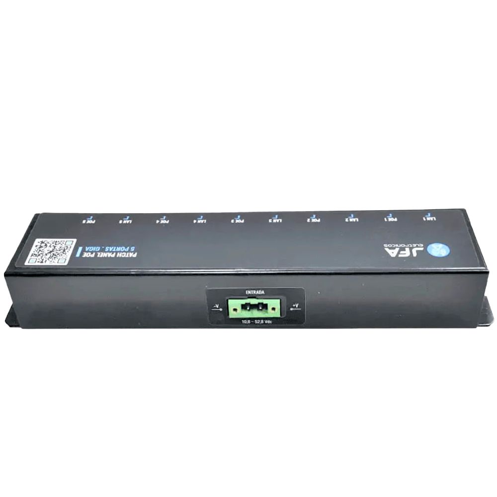 PATCH PANEL 5 PORTAS POE FAST JFA PATCH PANEL 5 PORTAS POE FAST JFA