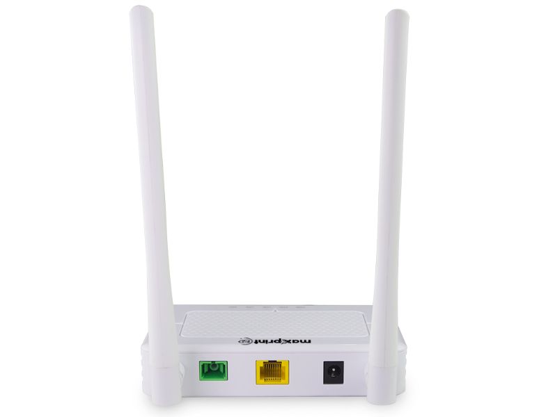 ONT GPON/EPON HIBRIDA MAXFIBER 300G COM WIFI ONT GPON/EPON HIBRIDA MAXFIBER 300G COM WIFI