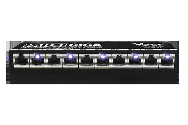 PATCH PANEL 5 PORTAS GIGABIT VOLT
