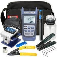 KIT OPTICO FERRAMENTAS FTTH 9 PECAS SHORE... KIT OPTICO FERRAMENTAS FTTH 9 PECAS SHORE...