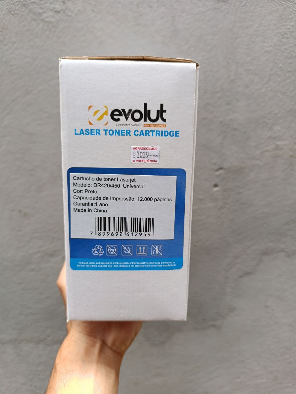 FOTOCONDUTOR COMP. COM BROTHER DR820/850/...