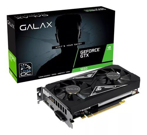 PLACA DE VIDEO GEFORCE GTX 1650 GAMINGPRO... PLACA DE VIDEO GEFORCE GTX 1650 GAMINGPRO...