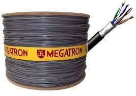 CABO 100% COBRE 500M 4P CAT 5E PRETO BOBINA CABO 100% COBRE 500M 4P CAT 5E PRETO BOBINA