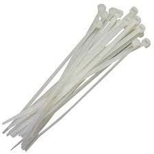 ABRAÇADEIRA NYLON PA66 MED BRANC 3.6X200 P20 ABRAÇADEIRA NYLON PA66 MED BRANC 3.6X200 P20