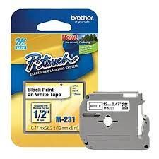 FITA PARA ROTULADOR BROTHER 12MM M231 PRE...