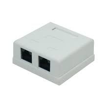 CAIXA DE SOBREPOR C/ 2 KEYSTONE CAT6 LA-CS62 CAIXA DE SOBREPOR C/ 2 KEYSTONE CAT6 LA-CS62