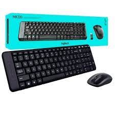 KIT TECLADO E MOUSE SEM FIO LOGITECH MK220 KIT TECLADO E MOUSE SEM FIO LOGITECH MK220