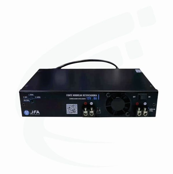 FONTE NOBREAK RETIFICADORA JFA 12V/8A FONTE NOBREAK RETIFICADORA JFA 12V/8A