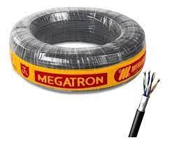 CABO 100% BLINDADO 100M CAT 5E 1 CAPA PRE... CABO 100% BLINDADO 100M CAT 5E 1 CAPA PRE...