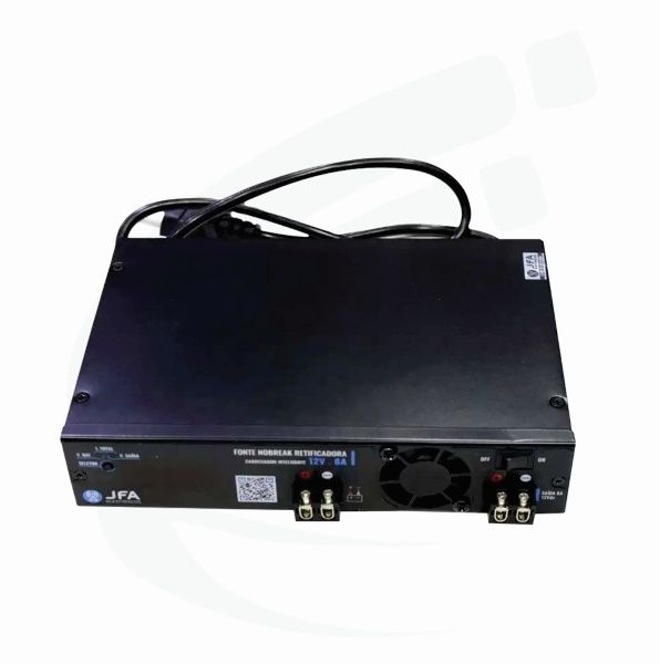 FONTE NOBREAK RETIFICADORA JFA 12V/8A FONTE NOBREAK RETIFICADORA JFA 12V/8A