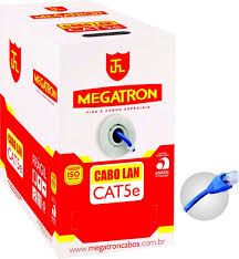 CABO 100% MEGATRON 4 P CAT 5E CX 305M AZUL CABO 100% MEGATRON 4 P CAT 5E CX 305M AZUL